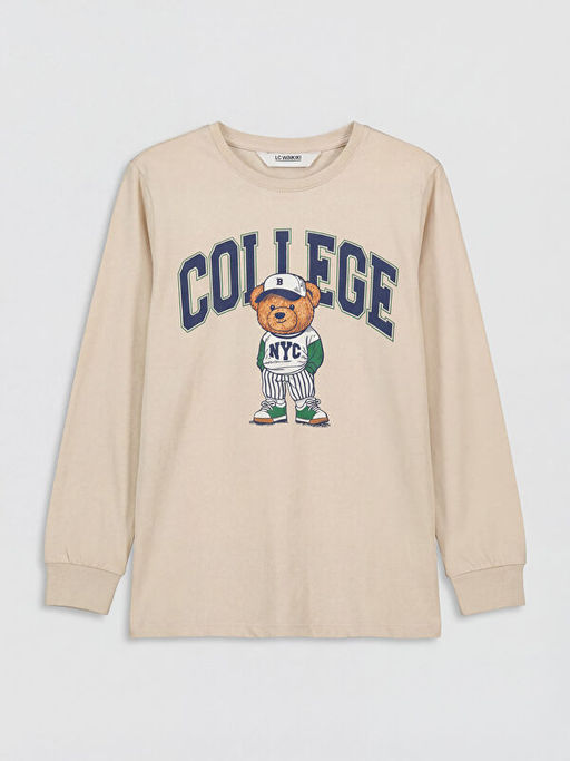 Ay? Teddy Bask?l? Erkek ?ocuk Pijama Tak?m?