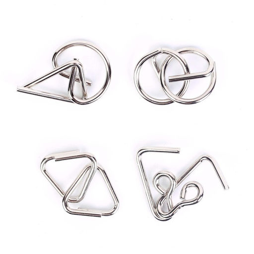 Головоломка металлическая Загадки Менделеева, набор 4 шт. - Puzzle фото 5