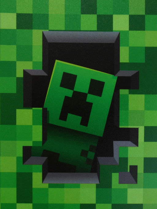 Папка для тетрадей, А5, пластиковая, 18×23×2.5 см «Пиксели»