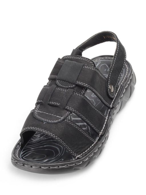 P2302-66 BLACK Сандалии мужские - No name фото 4