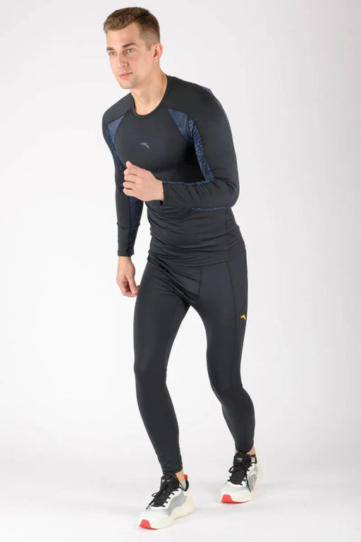 Футболка компрессионная д/р Чёрный - Anta фото 3