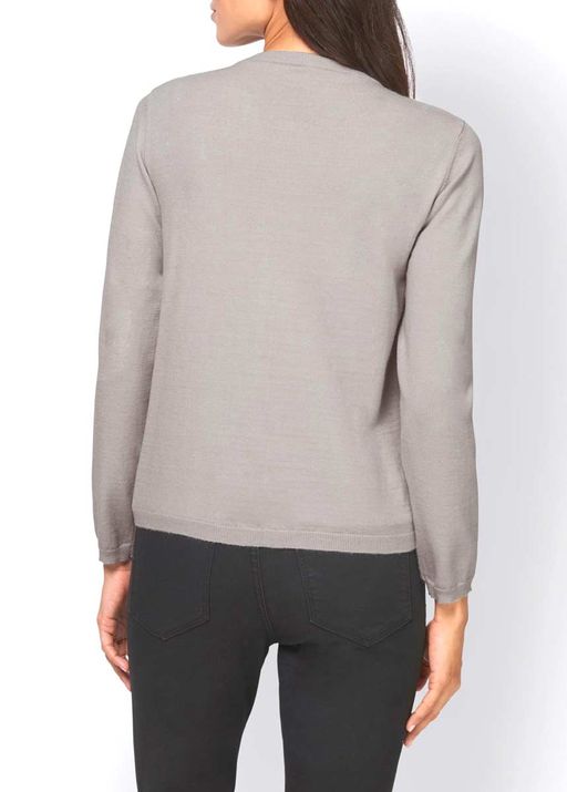 Кардиган, светло-серый - Ashley brooke фото 4