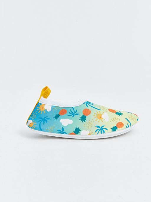 Bask?l? Erkek Bebek Deniz Ayakkab?s? - Waikiki фото 2