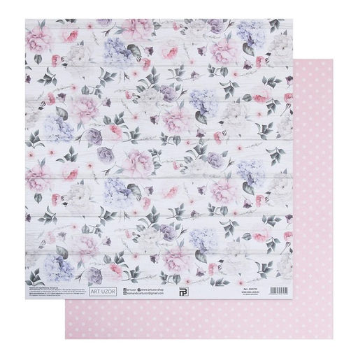 Цена за 10 шт. Бумага для скрапбукинга «Нежный возраст», 30.5×32 см, 190 гм