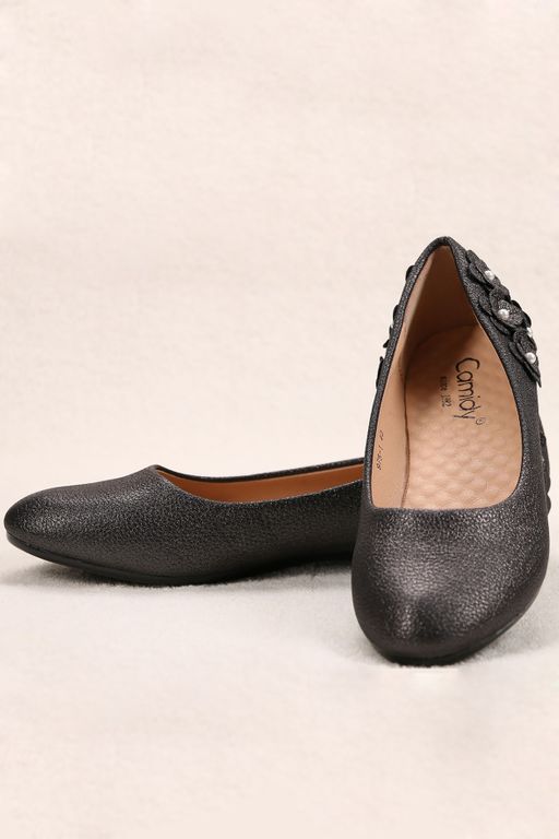 Балетки черные женские