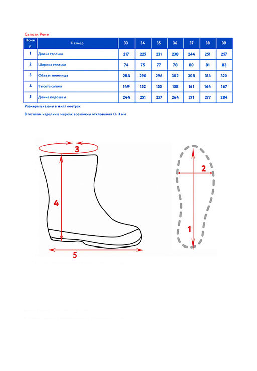 Сапоги зимние детск. Рене - Oldos фото 7