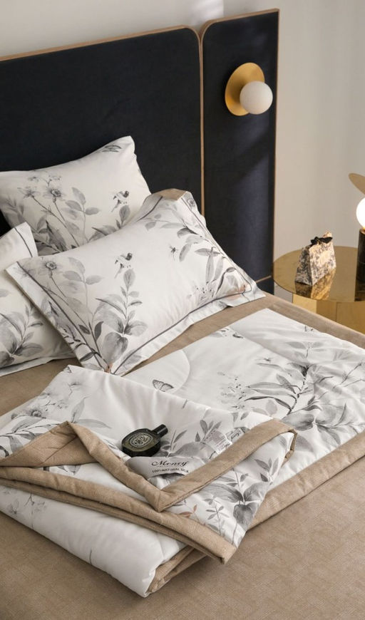 Одеяло MENCY Двухстороннее с простыней на резинке и наволочками ODMENDR009