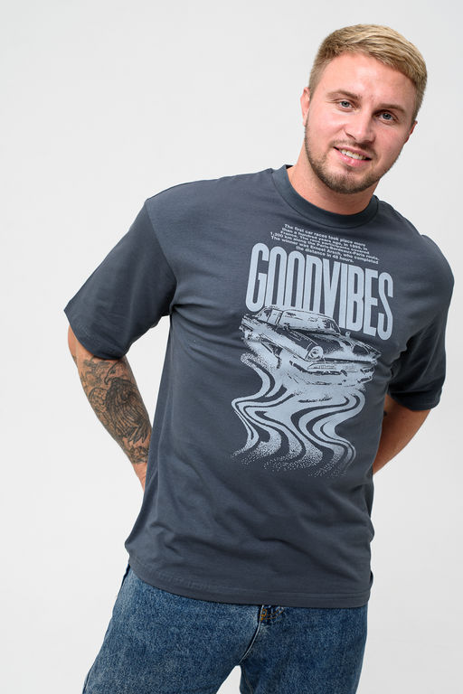 Футболка мужская 8507/1 оверсайз