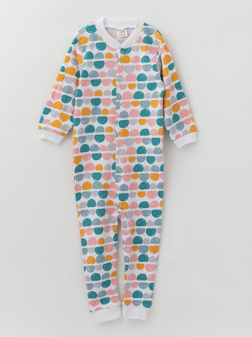 Комбинезон хлопковый без следа, цвет/камни