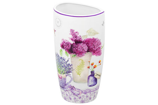Ваза 1,5 л 12,5*9,5*22 см Лаванда NEW BONE CHINA - Elan gallery фото 5