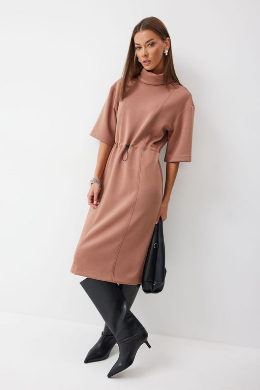 Платье LYUSHe 4188 коричневый