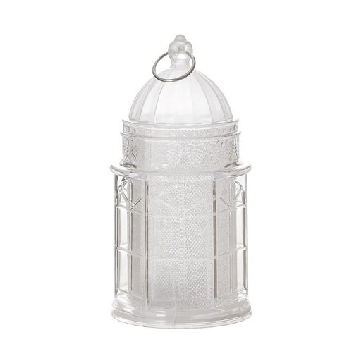 Фигурка светящаяся RISALUX «Зимняя башня», LED-ночник, от батареек 3×LR1130, 6.5×6.5×13 см