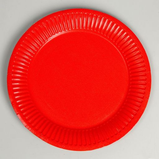 Набор бумажных тарелок Разноцвет, 18 см, 6 шт. - Страна карнавалия фото 5