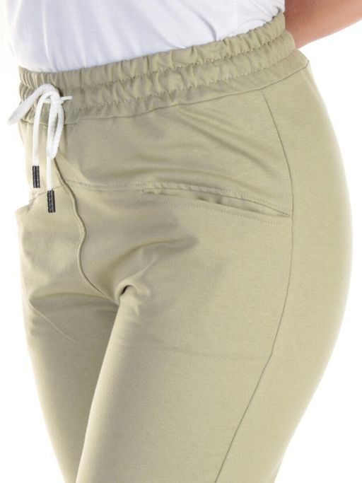 QB-84 Брюки спортивные женские (95% хлопок, 5% стрейч) P&S - Фабричный китай фото 4