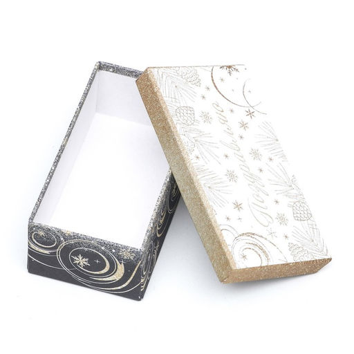 Набор подарочных новогодних коробок 10 в 1 «Счастья в Новом году», 30.5×20×13 - 12×6.5×4 см