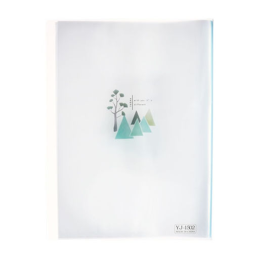 Папка формат А4, с 40 прозрачными файлами «Река», МИКС