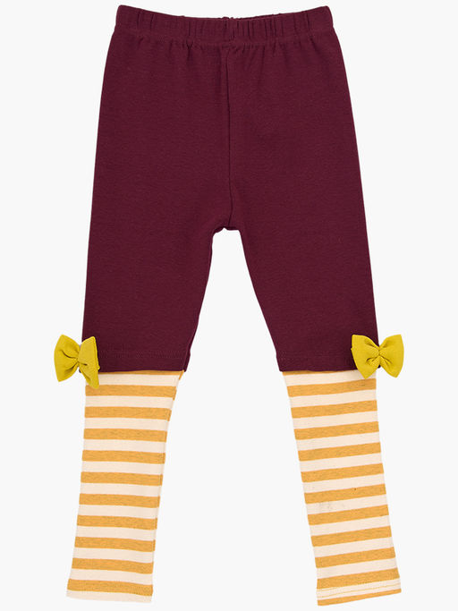 Лосины для девочки 33-1363 бордо - Mini maxi фото 3