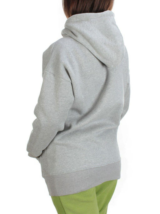 KD713 GREY Худи женское на флисе - Fashion фото 5