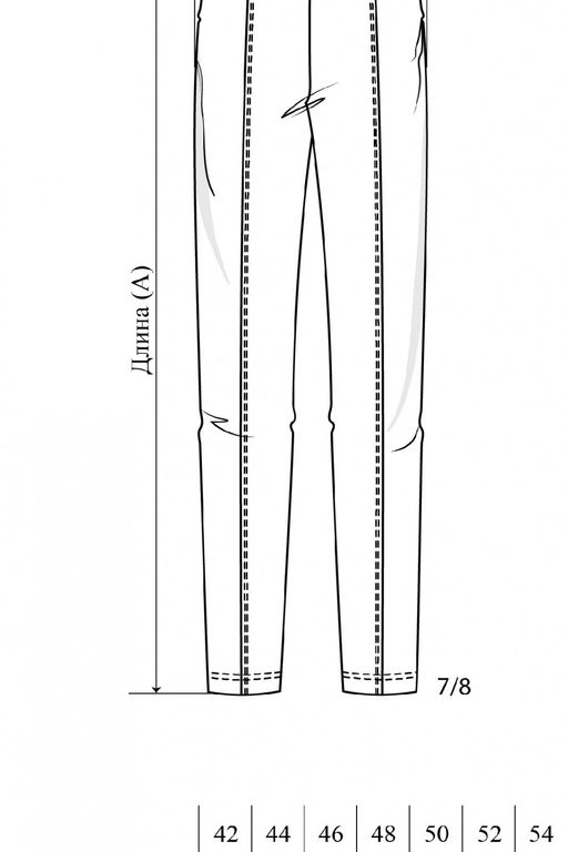 Брюки женские 403L3-32 горчица - Solo mio фото 10