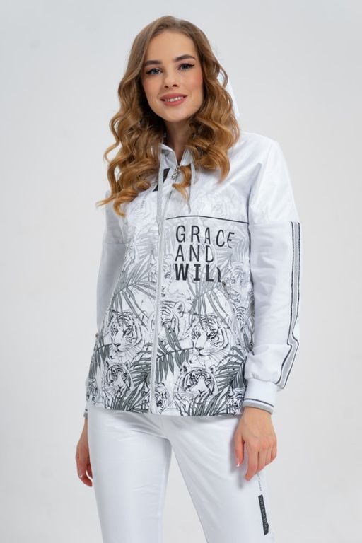 Толстовка М-4331 Белый тигр  - А+б коллекция фото 16