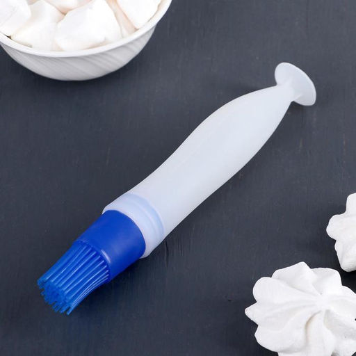 Кисть с резервуаром для масла Доляна Фобос, 17 см, цвет МИКС фото 5