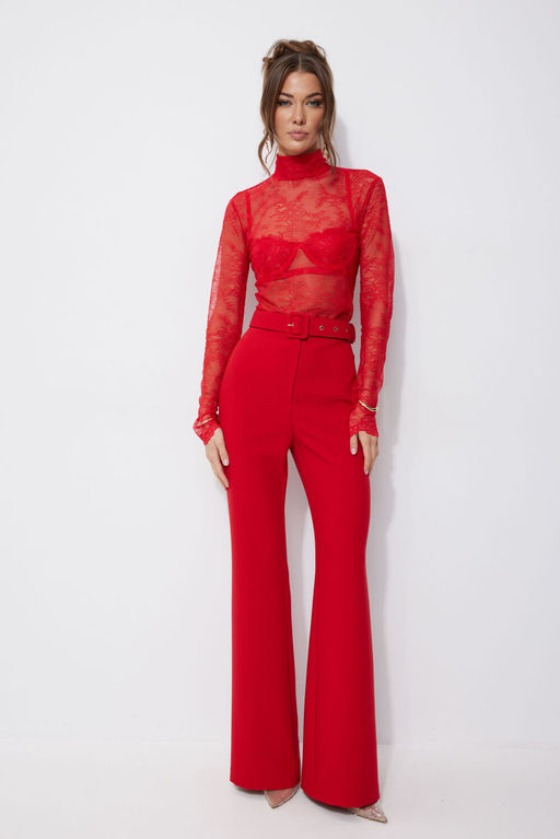 Брюки LYUSHe 4254 красный