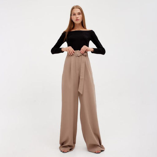 Боди женское MINAKU: Basic lines, цвет чёрный, размер 48