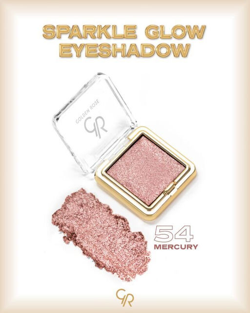 Golden Rose Тени SPARKLE GLOW Eyeshadow 54 MERCURY
