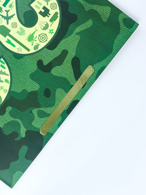 Пакет подарочный ламинированный вертикальный 23 февраля, XL 40?49?19 см