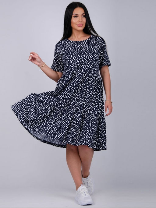 Платье Касадея, трикотаж - Малина фото 14