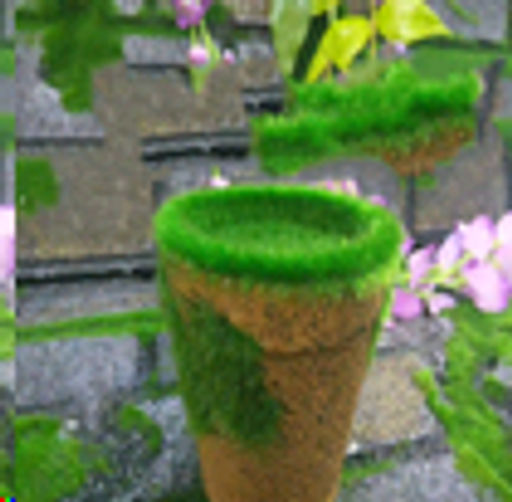 Кашпо со мхом декоративное 7х7 см / 16029 /уп 378/ - ГалеонТрейд фото 7