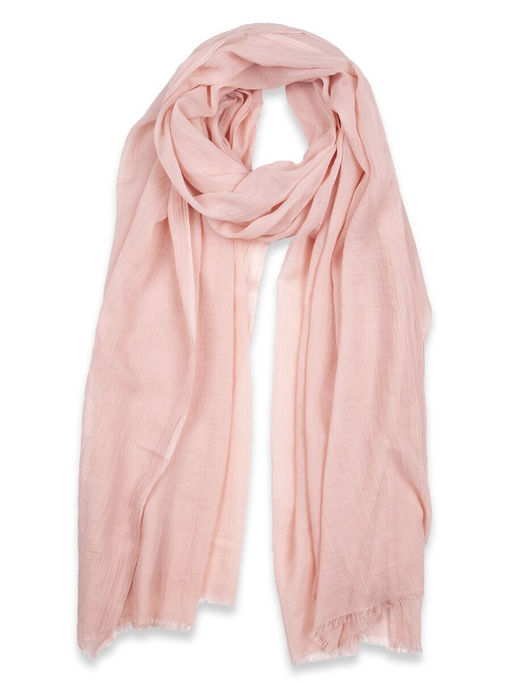 Палантин розового цвета из вискозы и модала