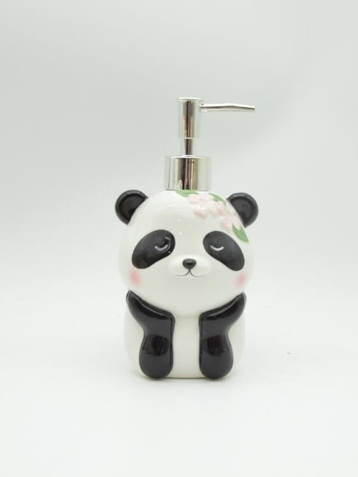 Дозатор для жидкого мыла Panda with flowers