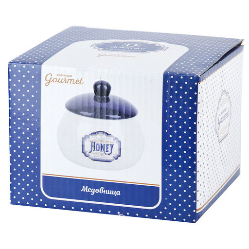 Медовница Gourmet 13,5х13,5х11,5см v=500мл (подарочная упаковка) - Dolomite фото 2