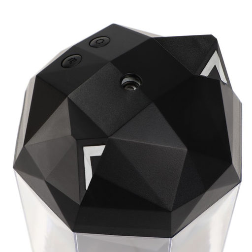 Увлажнитель воздуха Luazon HM-12 «Волк», ультразвуковой, 650 мл, 2 Вт, погружной, USB, чёрный