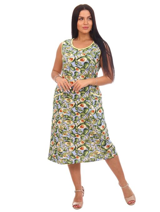 Калинка сарафан женский, темно-синий - Lovetex фото 13