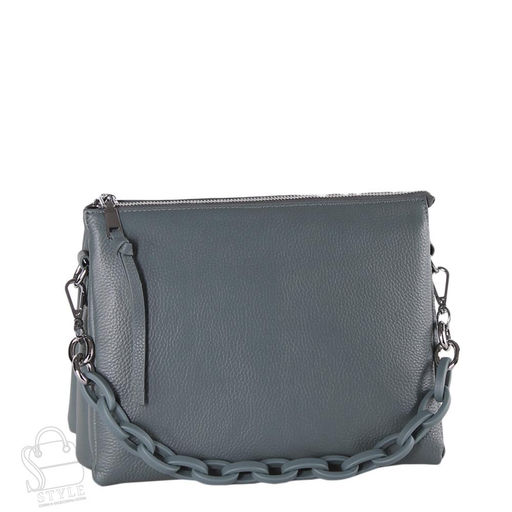 Сумка женская кожаная 8511VG l.blue Vitelli Grassi в Новосибирске