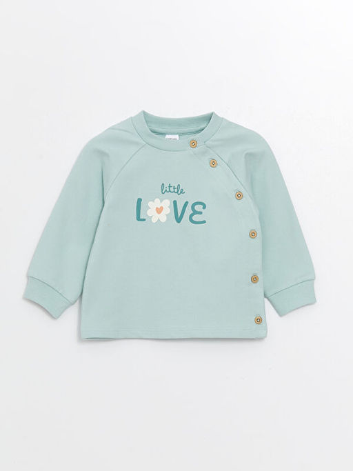 Kap??onlu K?z Bebek H?rka ve Pantolon 2li Tak?m