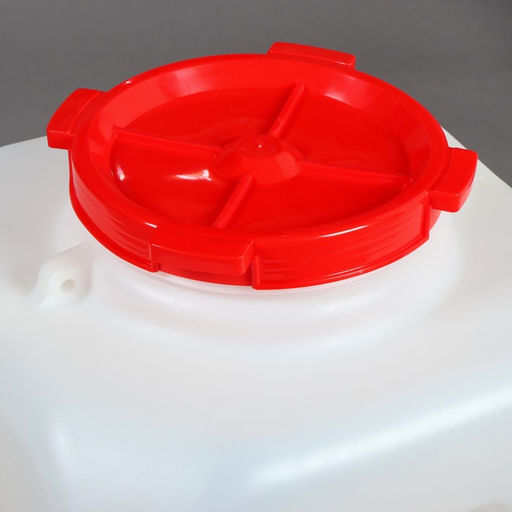 Бочка пищевая, 90 л, горловина 20 см, пластиковая, с крышкой