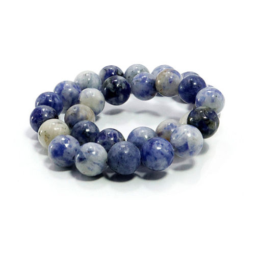 Браслет из камня Содалит на удачу и успех 6мм