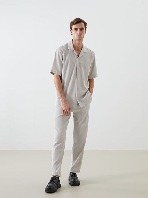 Regular Fit Fitilli Erkek G?mlek