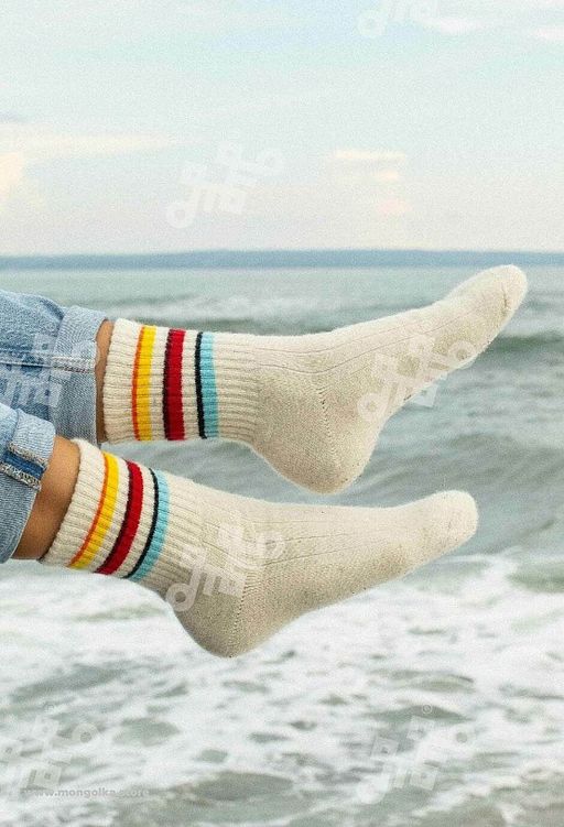 из 100% монгольской шерсти Носки унисекс - Тод оймс ххк фото 4