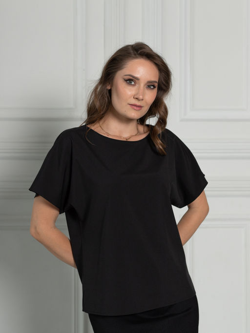 универсальная блуза свободного кроя, вискоза - Трика фото 3