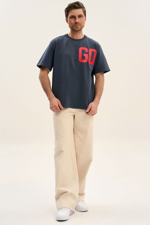 Футболка GO M1001N/30-03.176-182 графит - Pirs фото 3