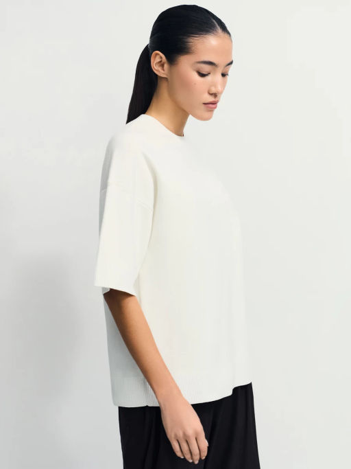 Джемпер из вискозы с рукавом 3/4 / Zarina фото 3