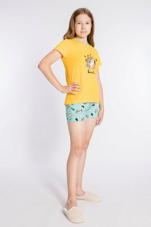 Костюм М22044Пд Желтый - Елена фото 3