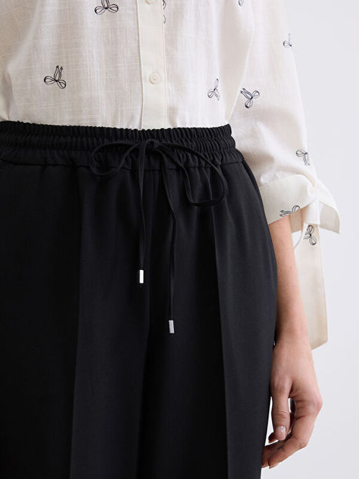 Beli Lastikli Kad?n Pantolon