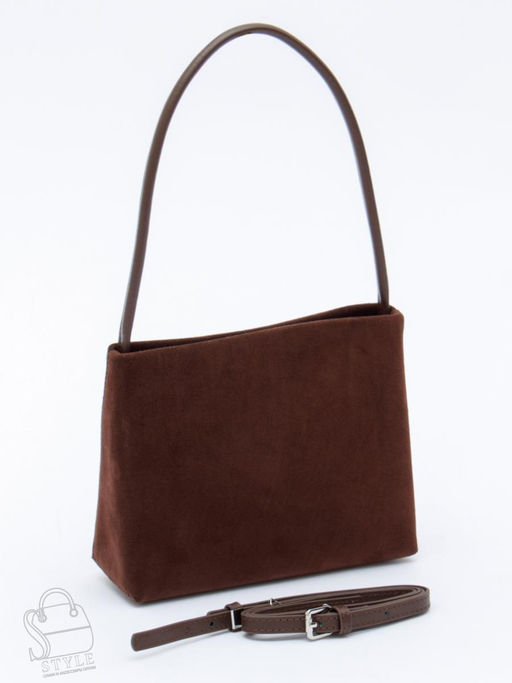 Сумка женская кожаная 990169-1NN coffee Natale Navetta  в Новосибирске