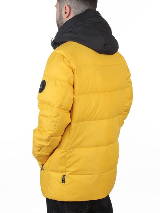 6196 YELLOW Куртка мужская зимняя (200 гр. холлофайбер)