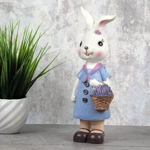 Фигурка Кролик 22 см / 9776 /уп 72/Пасха (Девочка) - ГалеонТрейд фото 2